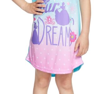 Girls' 3-Pack Nightgowns, Soft & Cute Pajamas for Kids